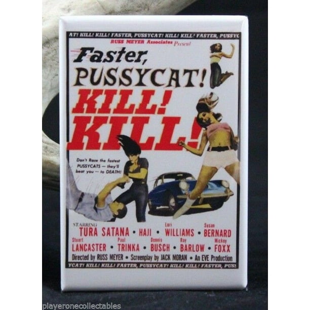 Faster Pussycat Movie Poster Kill Kill 12 x 18 New